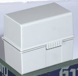 HAN A7 Karteikasten A7 300 Karteikarten lichtgrau