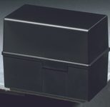 HAN A6 Karteikasten A6 400 Karteikarten schwarz