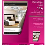 SIGEL Fotopapier Laser DIN A4 hochglänzend 135 g/m²