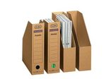 ELBA Archiv-Stehsammler tric system Wellpappe braun , DIN A4
