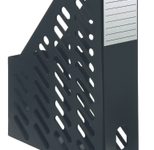 HAN Stehsammler Klassik antistatischer, schwermetallfreier Kunststoff schwarz , DIN A4