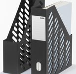 HAN Stehsammler Klassik antistatischer, schwermetallfreier Kunststoff schwarz , DIN A4