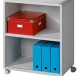 PAPERFLOW Mobil Bürowagen 65,1 x 33,0 x 86,4 cm lichtgrau