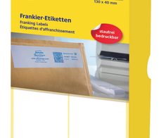 AVERY Zweckform Frankieretiketten 130,0 x 40,0 mm