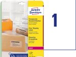 AVERY Zweckform Folien-Versandetiketten 210,0 x 297,0 mm