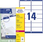 AVERY Zweckform Adressetiketten L7163-100 weiß 99,1 x 38,1 mm