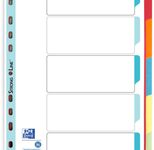OXFORD Ordnerregister Vollformat blanko DIN A4