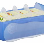 HAN Croco Karteikasten A7 900 Karteikarten blau