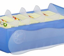 HAN Croco Karteikasten A7 900 Karteikarten blau