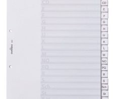 DURABLE Ordnerregister Vollformat A-Z DIN A4
