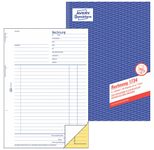 AVERY Zweckform Formularbuch Rechnung DIN A4 2x 40 Seiten
