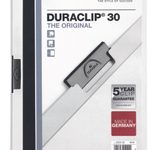 DURABLE Klemmhefter Duraclip DIN A4 weiß
