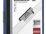 DURABLE Klemmhefter Duraclip DIN A4 dunkelblau