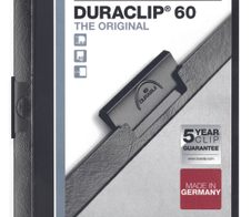 DURABLE Klemmhefter Duraclip DIN A4 schwarz