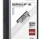 DURABLE Klemmhefter DURACLIP DIN A4 schwarz
