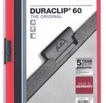DURABLE Klemmhefter Duraclip DIN A4 rot