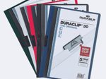 DURABLE Klemmhefter Duraclip DIN A4 rot, schwarz, weiß, dunkelblau und dunkelgrün
