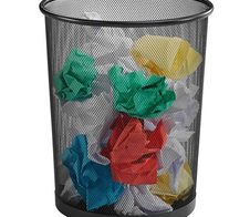 Zeller Papierkorb 12,0 l anthrazit