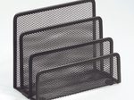 Zeller Briefständer Meshline anthrazit
