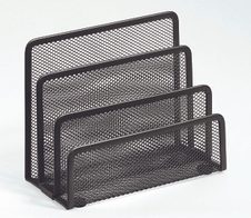 Zeller Briefständer Meshline anthrazit