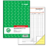SIGEL Formularbuch Kassenbericht/Bestandsrechnung DIN A5 2x 40 Seiten