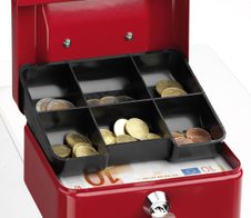 MAUL Geldkassette Größe 1 rot