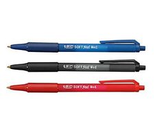 BIC® SOFT Feel Kugelschreiber 0.5 mm Schwarz