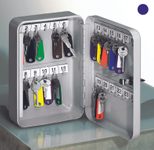 WEDO Schlüsselkasten   mit 24 Sicherheitsschloss lichtgrau