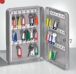 WEDO Schlüsselkasten   mit 36 Sicherheitsschloss silber