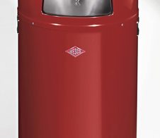 WESCO Mülleimer 40,0 l rot