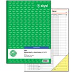 SIGEL Formularbuch Kassenbuch/EDV DIN A4 2x 50 Seiten