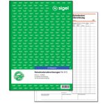SIGEL Formularbuch Reisekostenabrechnung monatlich DIN A4 1x 50 Seiten