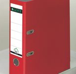 LEITZ Ordner Rückenbreite 8 cm DIN A4 Kunststoff rot