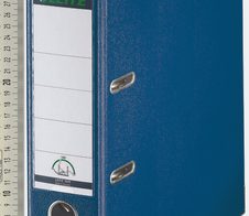 LEITZ Ordner Rückenbreite 8 cm DIN A4 Kunststoff blau