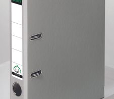 LEITZ Ordner Rückenbreite 5.2 cm DIN A4 Kunststoff grau