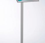 Showdown® Displays Infoständer A3 1-Fach alusilber