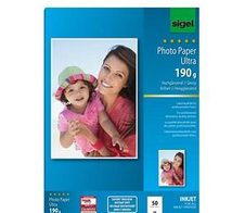 SIGEL Fotopapier Ultra DIN A4 hochglänzend 190 g/m²