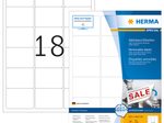 HERMA SPECIAL Etiketten weiß 63,5 x 46,6 mm