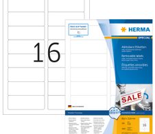 HERMA SPECIAL Etiketten weiß 88,9 x 33,8 mm