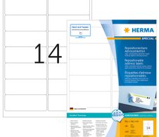 HERMA SPECIAL Adressetiketten weiß 99,1 x 38,1 mm