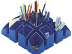 HAN SCALA Stiftehalter 12,5 x 12,5 x 10,0 cm blau