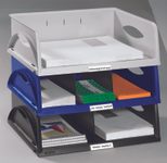 LEITZ Briefablage Sorty A4 quer DIN A4 grau