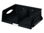 LEITZ Briefablage Sorty A4 quer DIN A4 schwarz
