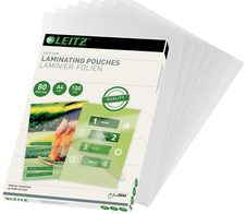 LEITZ Laminierfolien glänzend 80 mikron A4