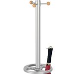 Kerkmann Kleiderständer TK 2 alusilber 39,0 x 175,0 cm 13 Haken