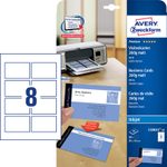 AVERY Zweckform Visitenkarten 260 g/m² matt weiß