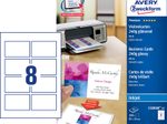 AVERY Zweckform Visitenkarten 240 g/m² hochglänzend weiß