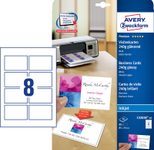 AVERY Zweckform Visitenkarten 240 g/m² hochglänzend weiß