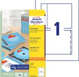 AVERY Zweckform CD-Einleger CD-Einleger, 151x118mm, weiß C32250-25 weiß