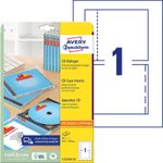 AVERY Zweckform CD-Einleger CD-Einleger, 151x118mm, weiß C32250-25 weiß